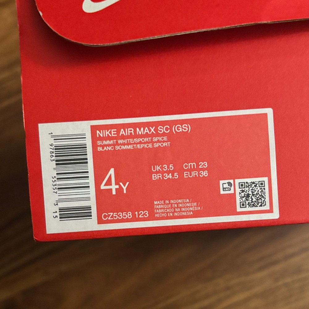 Nike Kids Air Max SC Sneakers - Picture 5 of 5